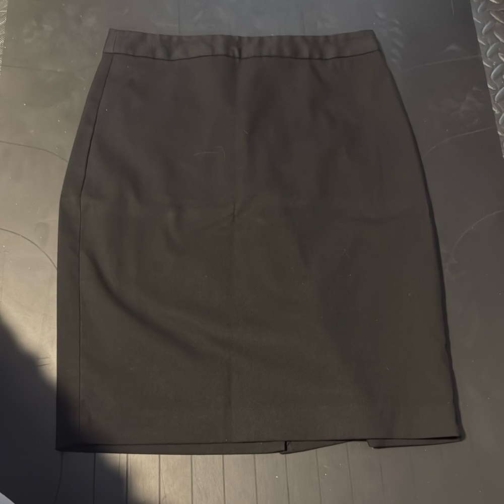 Banana Republic Factory Black Pencil Skirt Career Office Basic Wear to Work 4